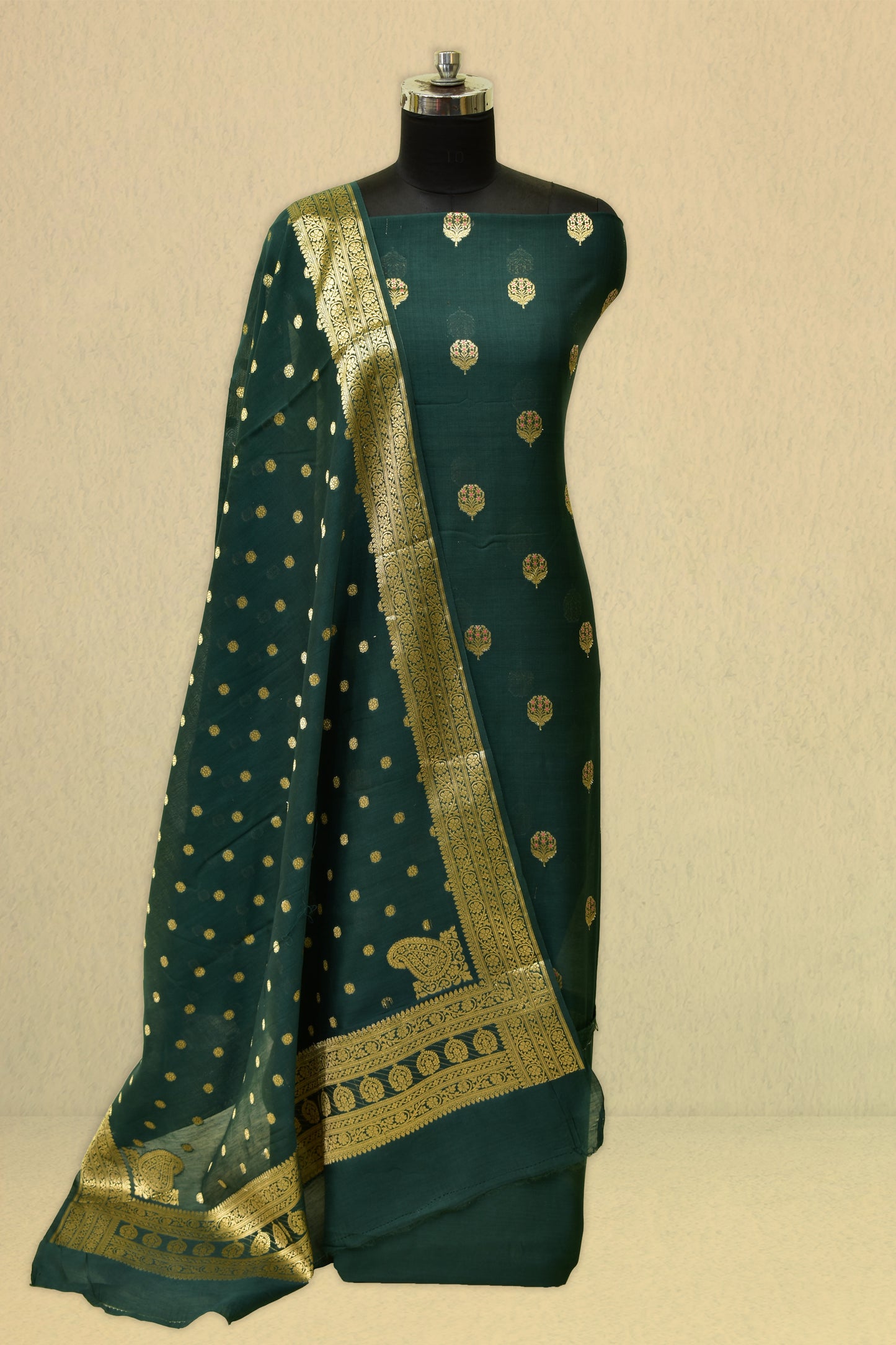 Chanderi Weaving Suit